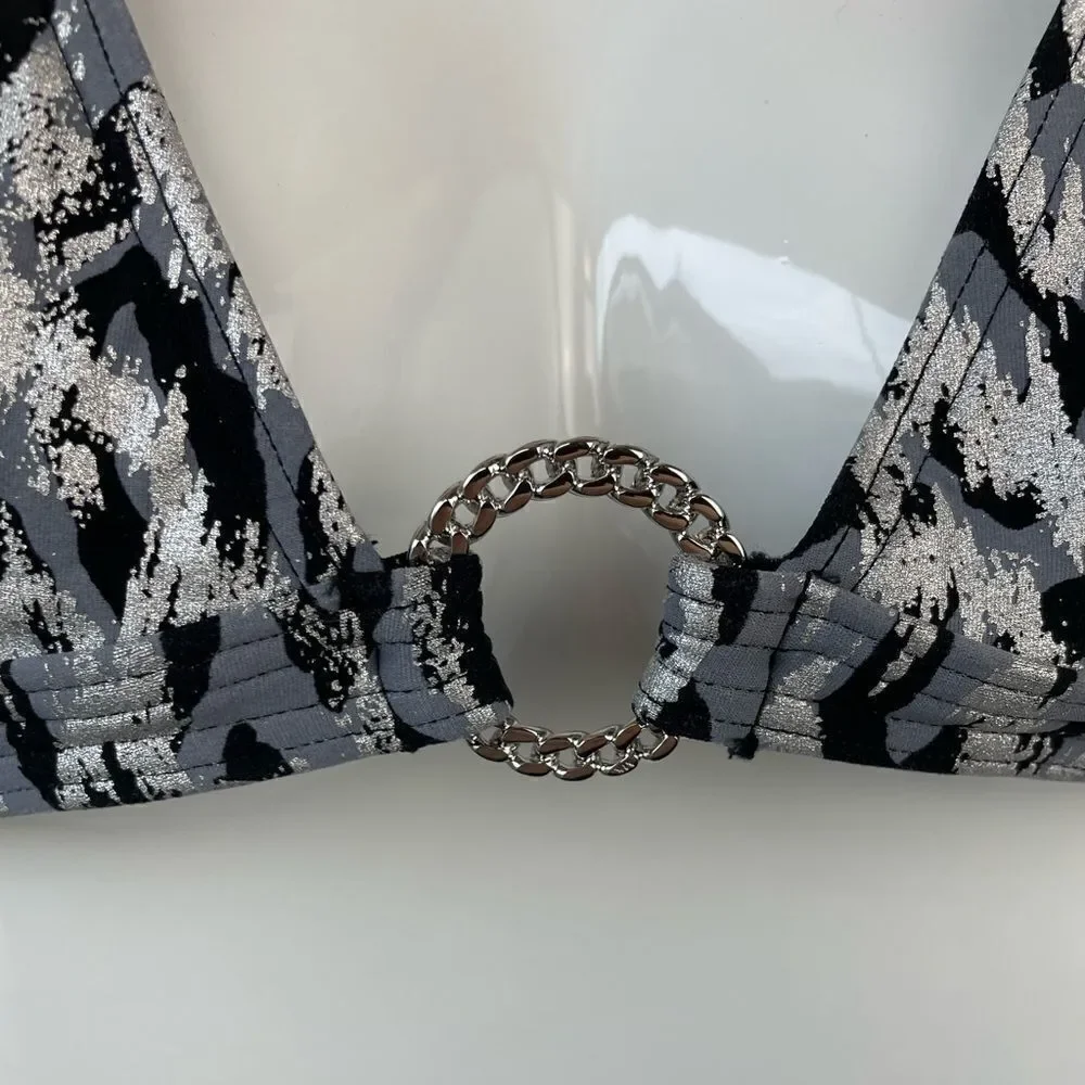 NWT MICHAEL Michael Kors Bikini Top and Matching Bottoms XS, S, or M